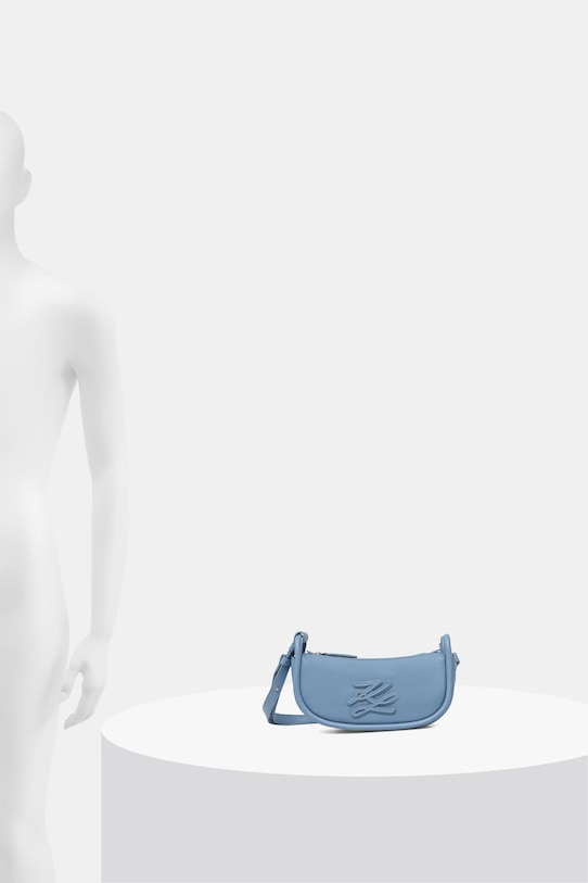 Karl Lagerfeld μικρή τσάντα γυναικεία δερμάτινη K/AUTOGRAPH B2W30235