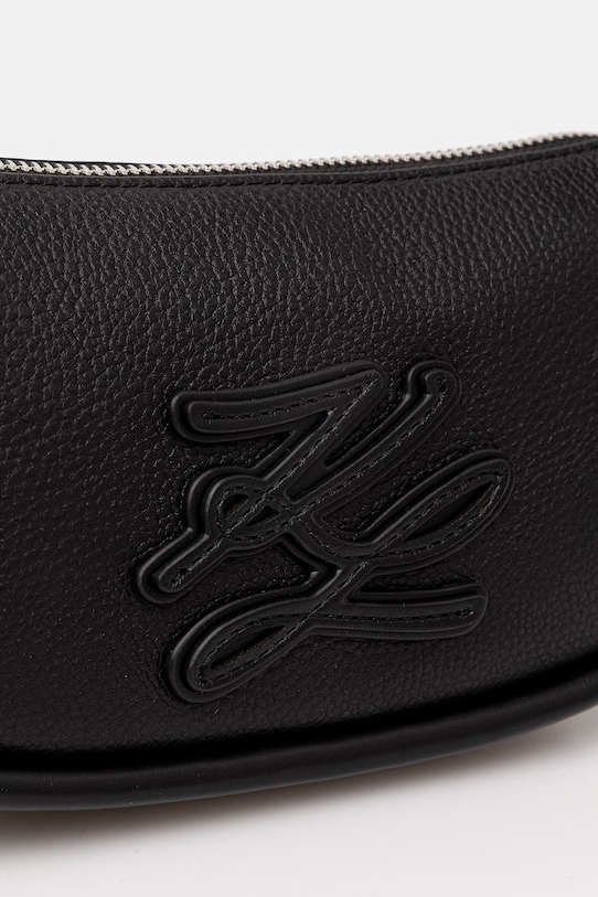 Karl Lagerfeld torebka damska skórzana K/AUTOGRAPH czarny B2W30235