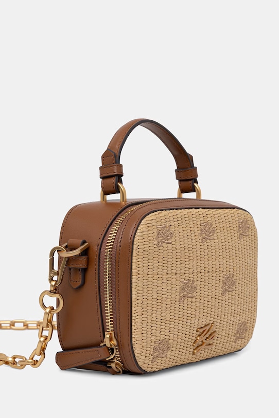 Karl Lagerfeld torebka crossbody damska K/AUTOGRAPH B2W30041 beżowy SS26