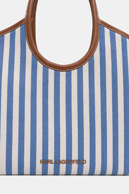 Akcesoria Karl Lagerfeld torebka tote damska K/AUTOGRAPH B2W46074 niebieski