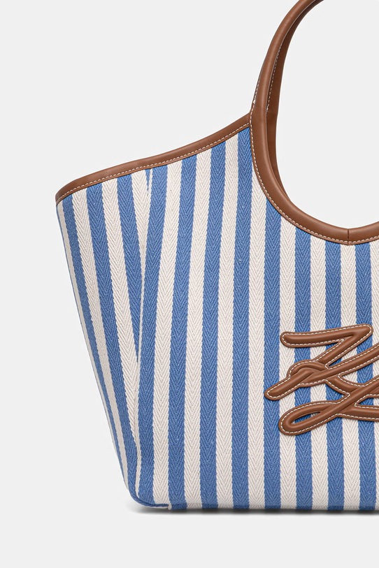 Karl Lagerfeld torebka tote damska K/AUTOGRAPH niebieski B2W46074