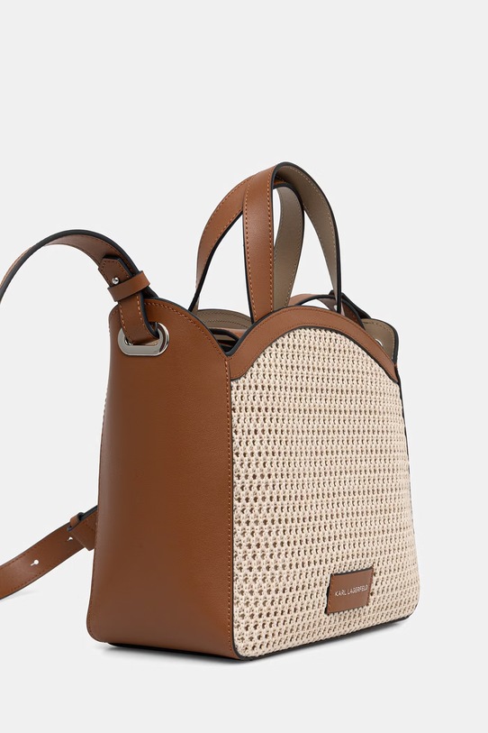 Karl Lagerfeld torebka damska K/CIRCLE SM B2W30019 brązowy SS26