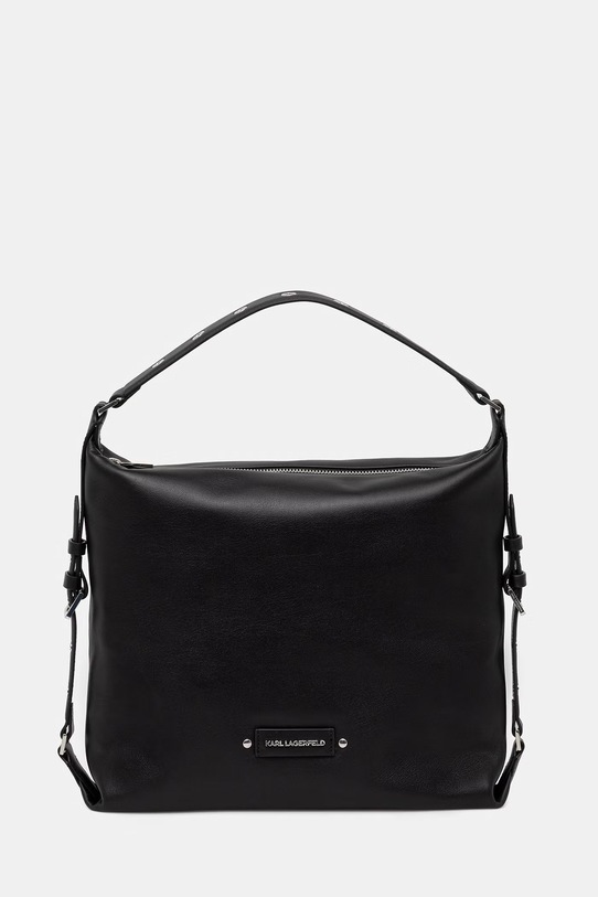 Karl Lagerfeld nákupní taška dámská kožená K/EYELETS černá B2W30086