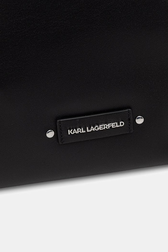 Karl Lagerfeld nákupní taška dámská kožená K/EYELETS černá B2W30086