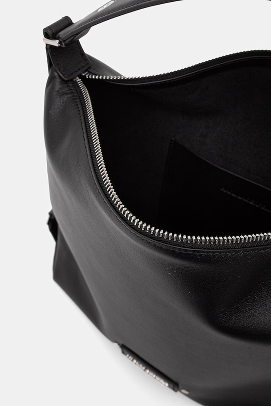 Karl Lagerfeld geantă shopper pentru femei, din piele K/EYELETS B2W30086 negru