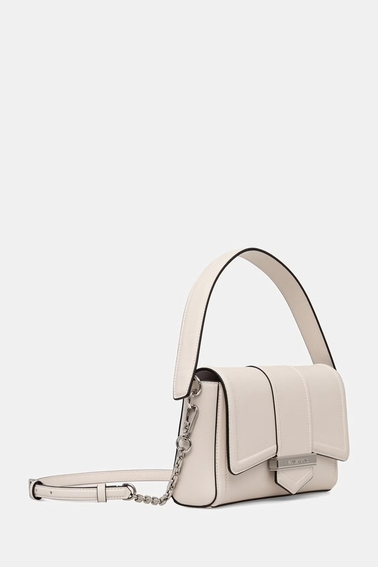 Karl Lagerfeld crossbody kabelka dámská kožená K/NOVA B2W30098 bílá SS26