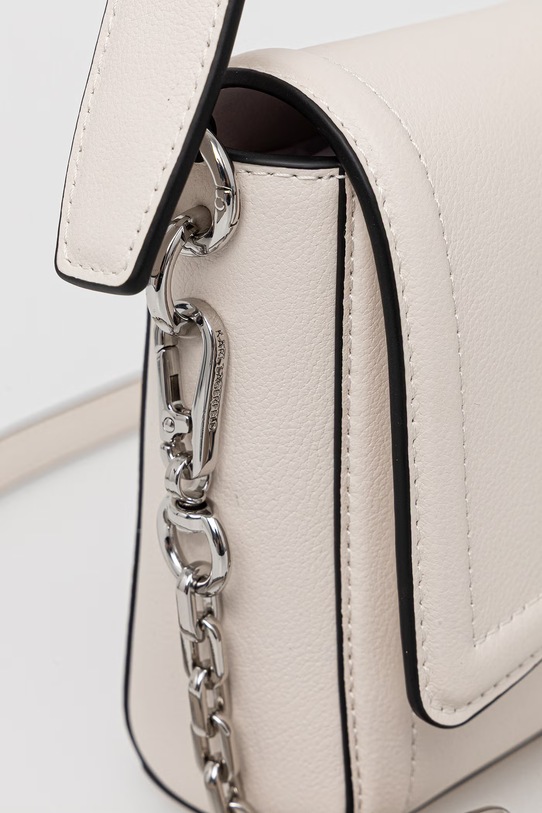 Karl Lagerfeld crossbody kabelka dámská kožená K/NOVA bílá B2W30098