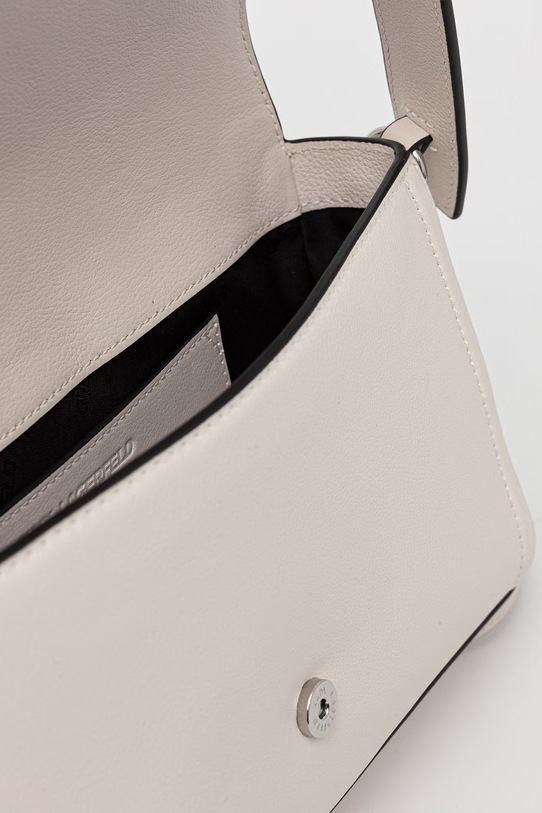 Karl Lagerfeld crossbody kabelka dámská kožená K/NOVA B2W30098 bílá
