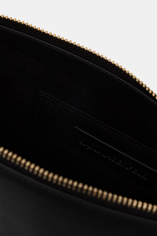 Karl Lagerfeld torebka rogal damska skórzana K/SIGNATURE B2W30004 czarny