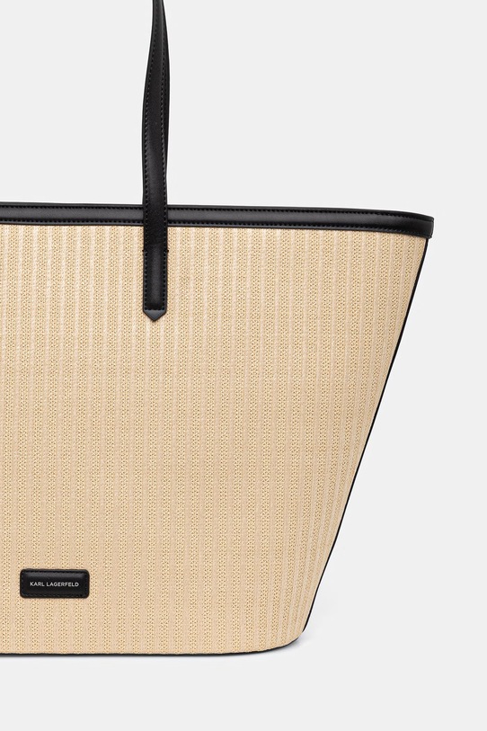 Akcesoria Karl Lagerfeld torebka shopper damska K/SIGNATURE B2W30088 beżowy