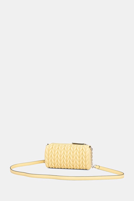 Akcesoria Karl Lagerfeld torebka damska z imitacji skóry K/WEAVE B2W30279 żółty