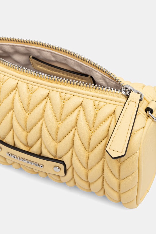 Karl Lagerfeld torebka damska z imitacji skóry K/WEAVE żółty B2W30279