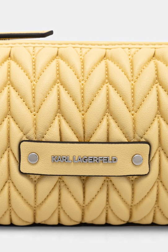 Karl Lagerfeld torebka damska z imitacji skóry K/WEAVE B2W30279 żółty