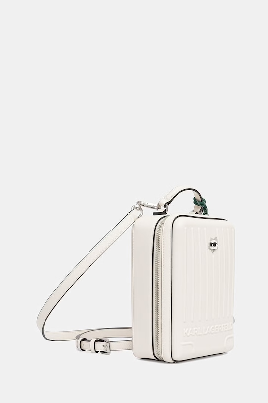 Karl Lagerfeld dámska kabelka z imitácie kože IKON B2W30267 béžová SS26