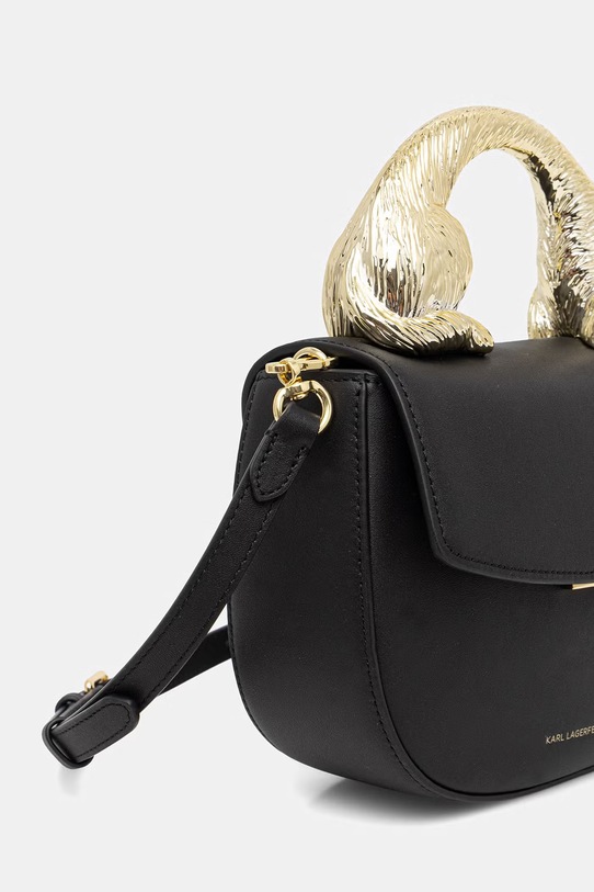 Karl Lagerfeld torebka crossbody damska IKON B2W30076 czarny SS26