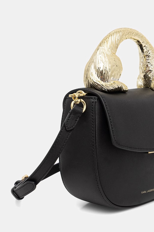 Karl Lagerfeld torebka crossbody damska IKON B2W30076 czarny SS26