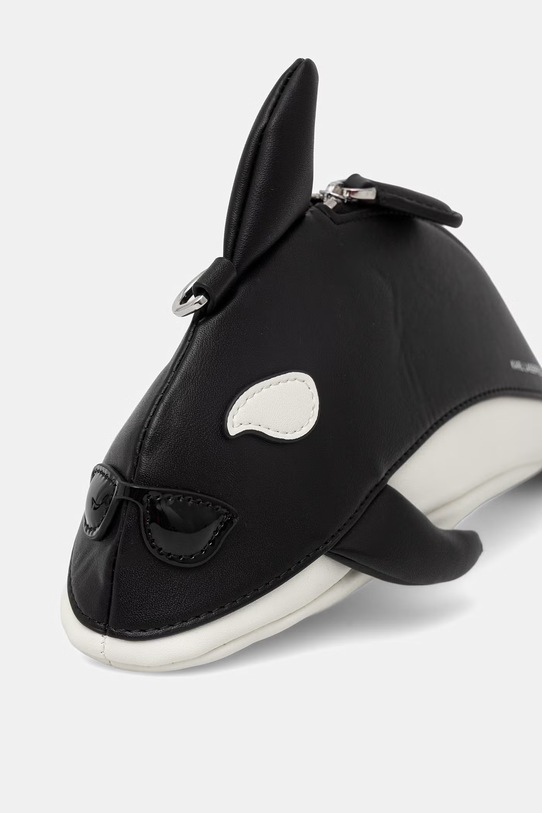 Karl Lagerfeld taška dámská z imitace kůže IKON černá B2W30178