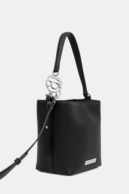 Karl Lagerfeld dámská taška z imitace kůže IKON B2W30244 černá SS26