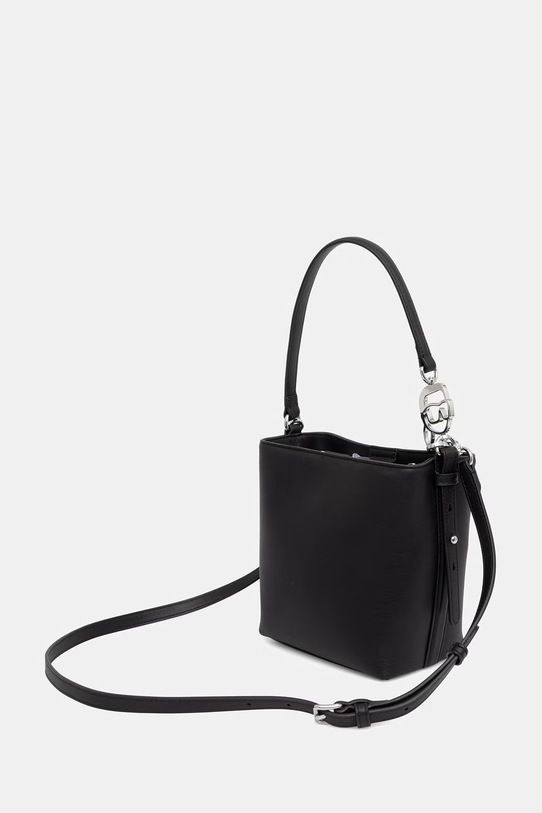 Akcesoria Karl Lagerfeld torebka damska z imitacji skóry IKON B2W30244 czarny