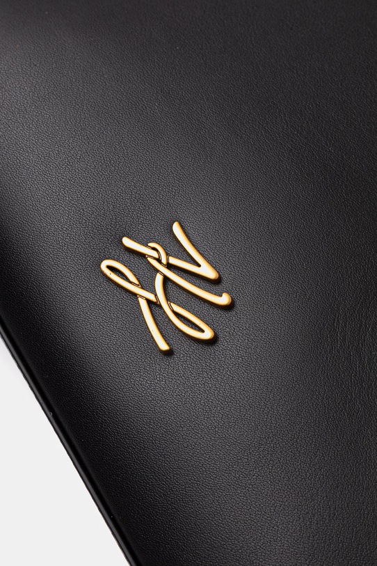 Karl Lagerfeld taška ženská kožená K/AUTOGRAPH černá B2W30038