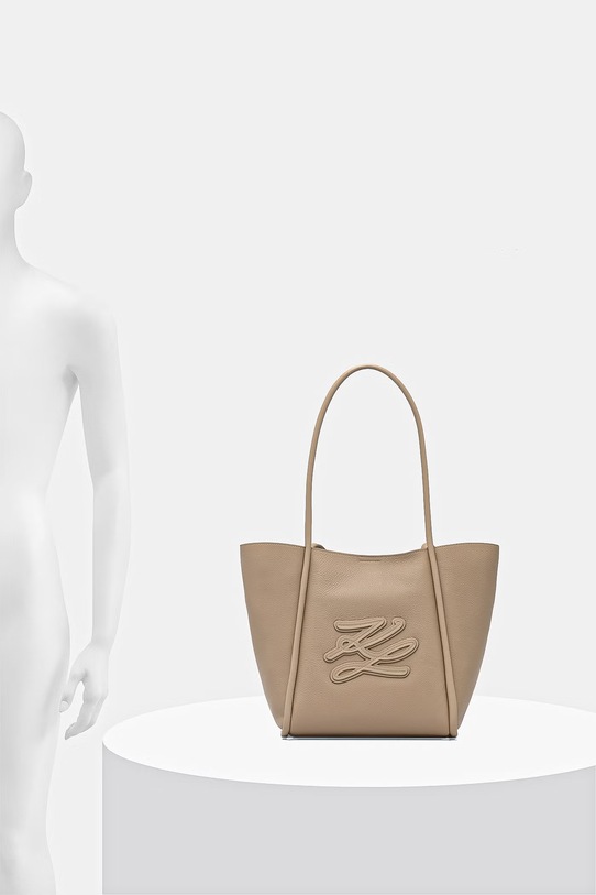 Karl Lagerfeld torebka shopper damska skórzana K/AUTOGRAPH B2W30051