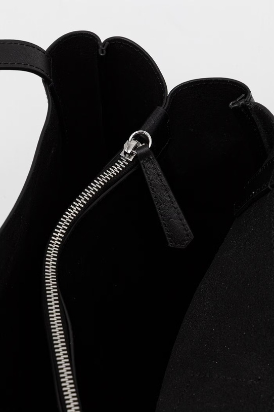 Karl Lagerfeld torebka shopper damska skórzana K/AUTOGRAPH czarny B2W30258