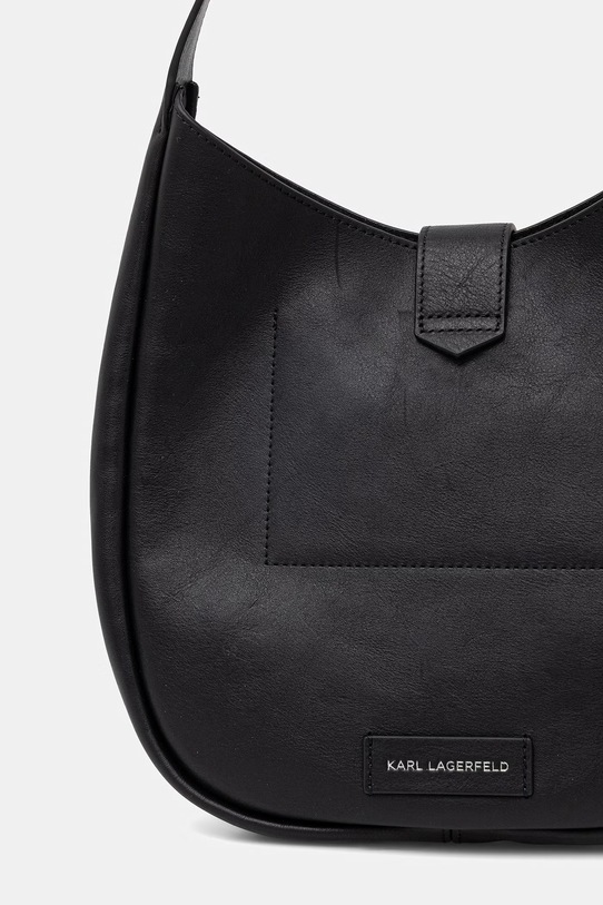 Doplňky Karl Lagerfeld taška dámská kožená K/AUTOGRAPH B2W30259 černá