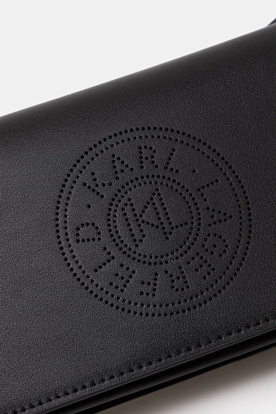 Karl Lagerfeld torebka crossbody damska skórzana K/CIRCLE czarny B2W30273