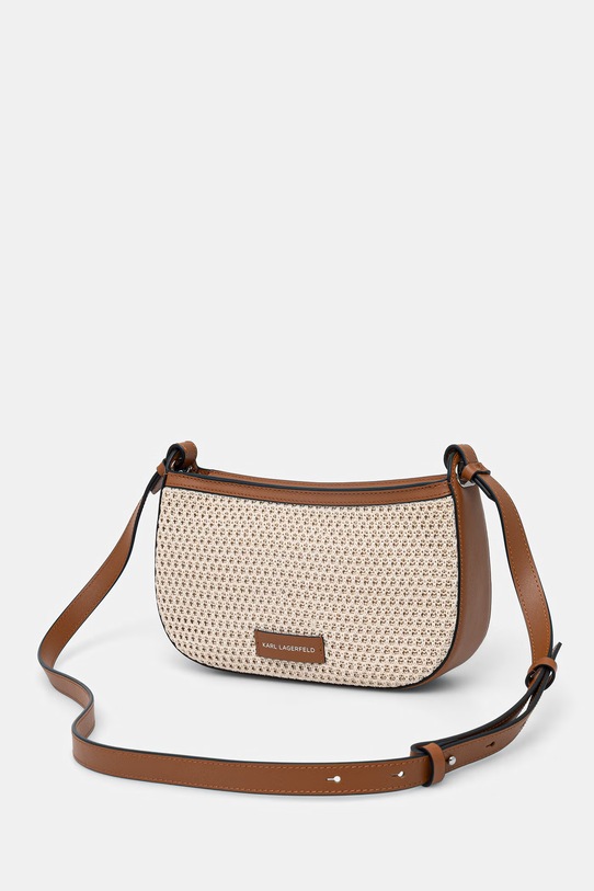 Akcesoria Karl Lagerfeld torebka damska K/CIRCLE B2W30020 beżowy