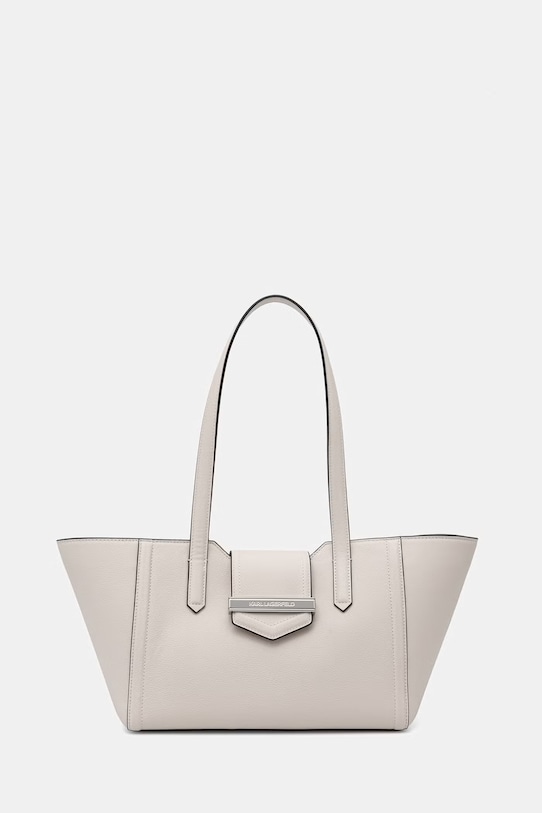 Karl Lagerfeld torebka bagietka damska skórzana K/NOVA biały B2W30108