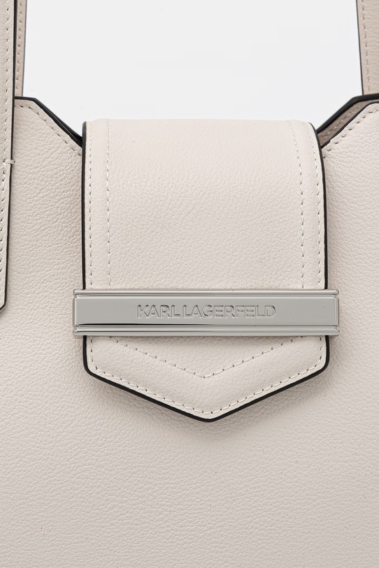 Karl Lagerfeld torebka bagietka damska skórzana K/NOVA biały B2W30108