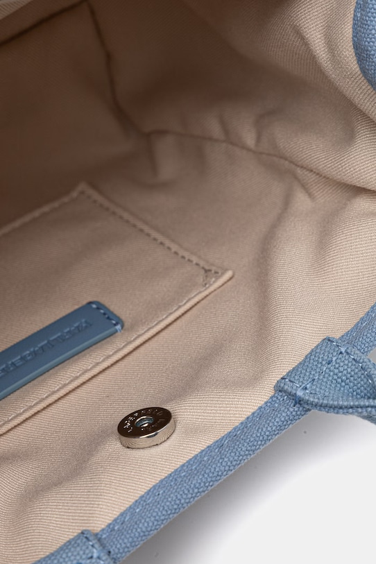 Karl Lagerfeld crossbody kabelka dámská bavlněná K/RSG CONV. B2W50003 modrá