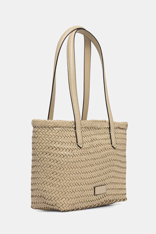 Karl Lagerfeld Сумка tote кожаная для женщин K/SIGNATURE B2W30206 бежевый SS26