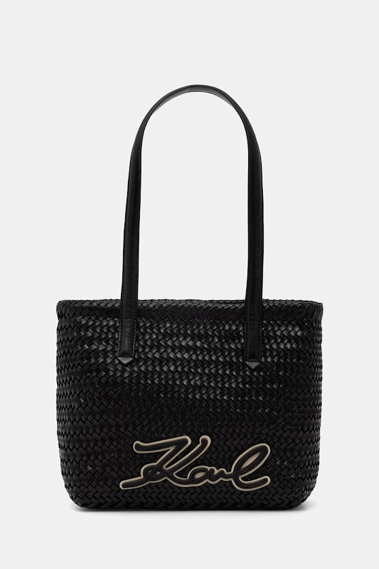 Karl Lagerfeld сумка tote для женщин из кожи K/SIGNATURE чёрный B2W30206
