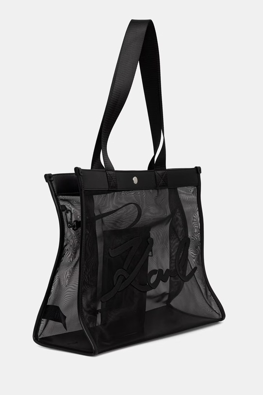 Akcesoria Karl Lagerfeld torebka tote damska K/SIGNATURE B2W46070 czarny