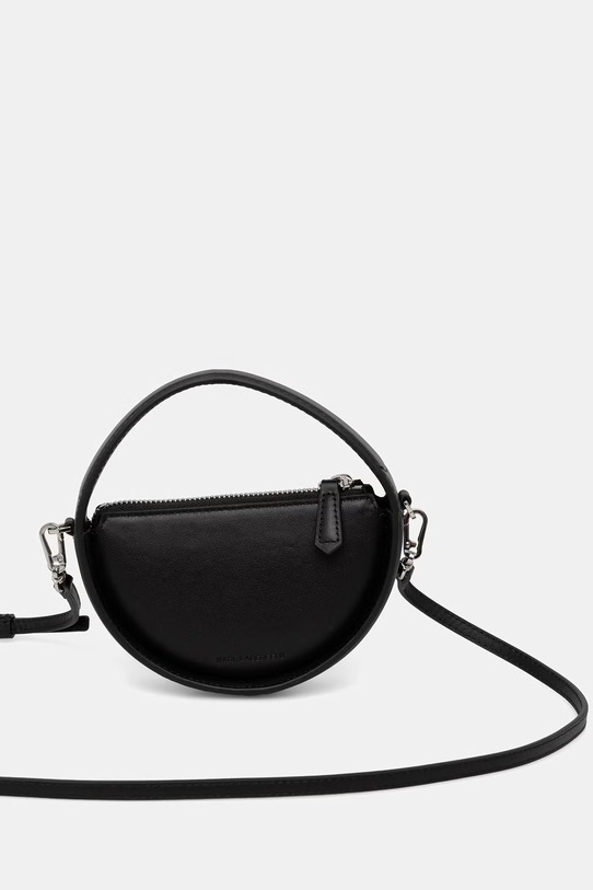 Akcesoria Karl Lagerfeld torebka crossbody damska skórzana K/SIGNATURE B2W30277 czarny