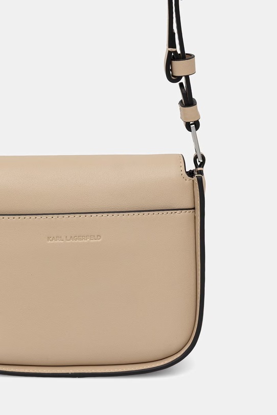 Doplňky Karl Lagerfeld kabelka přes rameno dámská z imitace kůže K/SIGNATURE B2W30006 béžová