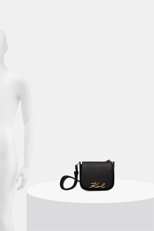 Karl Lagerfeld kabelka přes rameno dámská z imitace kůže K/SIGNATURE B2W30006