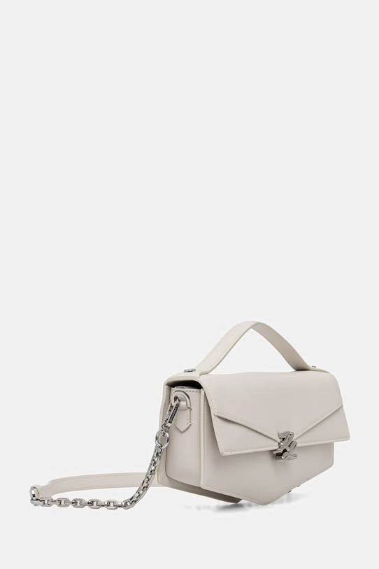 Karl Lagerfeld torebka damska skórzana Karl Lagerfeld Studio B2W30175 beżowy SS26