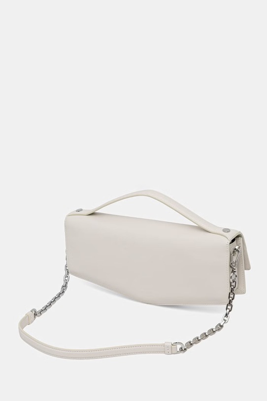 Akcesoria Karl Lagerfeld torebka damska skórzana Karl Lagerfeld Studio B2W30175 beżowy