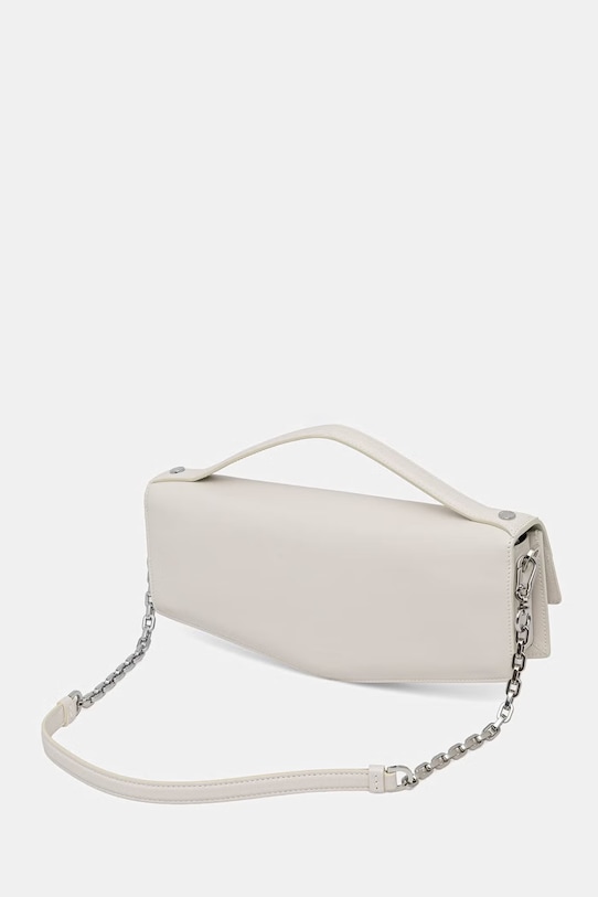 Akcesoria Karl Lagerfeld torebka damska skórzana Karl Lagerfeld Studio B2W30175 beżowy