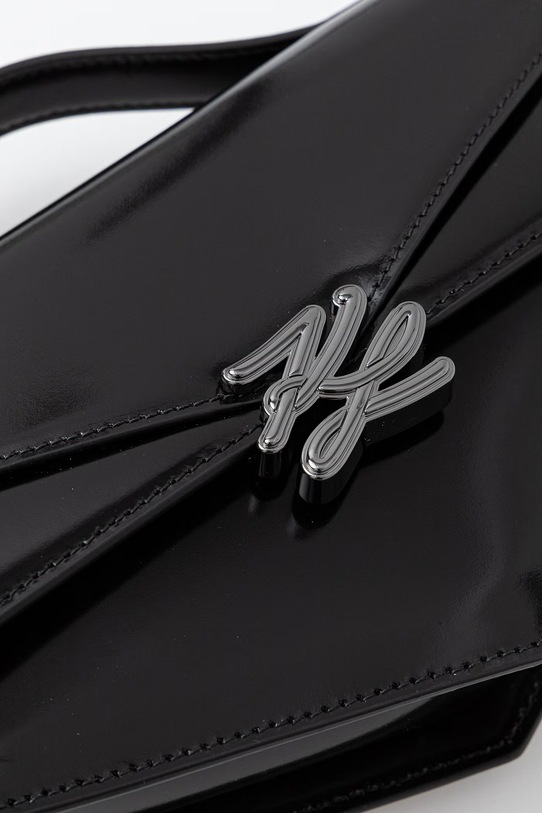 Karl Lagerfeld torebka crossbody damska skórzana Karl Lagerfeld Studio czarny B2W30252