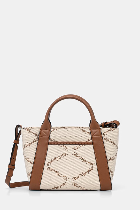 Karl Lagerfeld torebka damska K/VILLE brązowy B2W30248