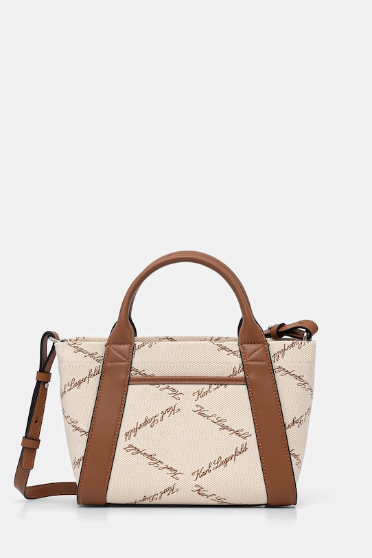 Karl Lagerfeld torebka damska K/VILLE brązowy B2W30248