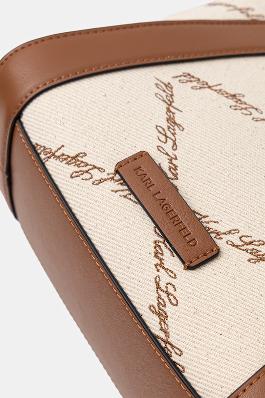 Karl Lagerfeld torebka damska K/VILLE brązowy B2W30248