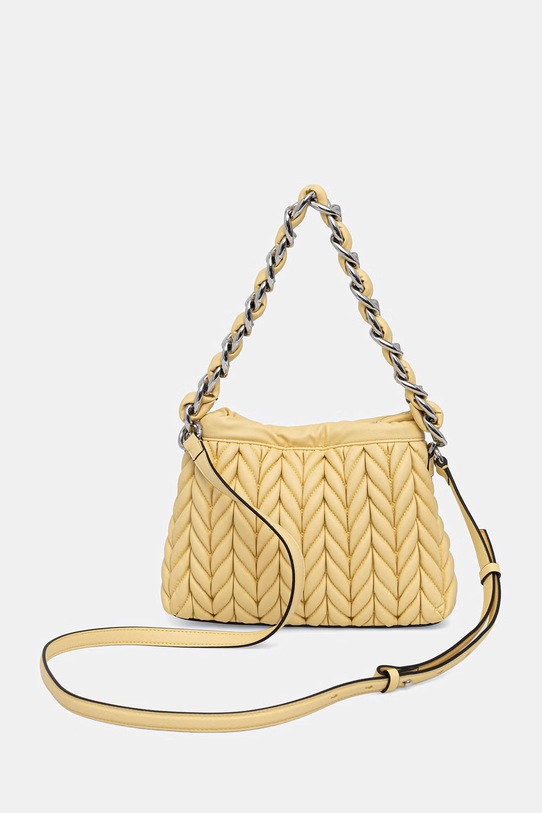Аксесуари Karl Lagerfeld сумочка жіноча зі штучної шкіри K/WEAVE B2W30035 жовтий