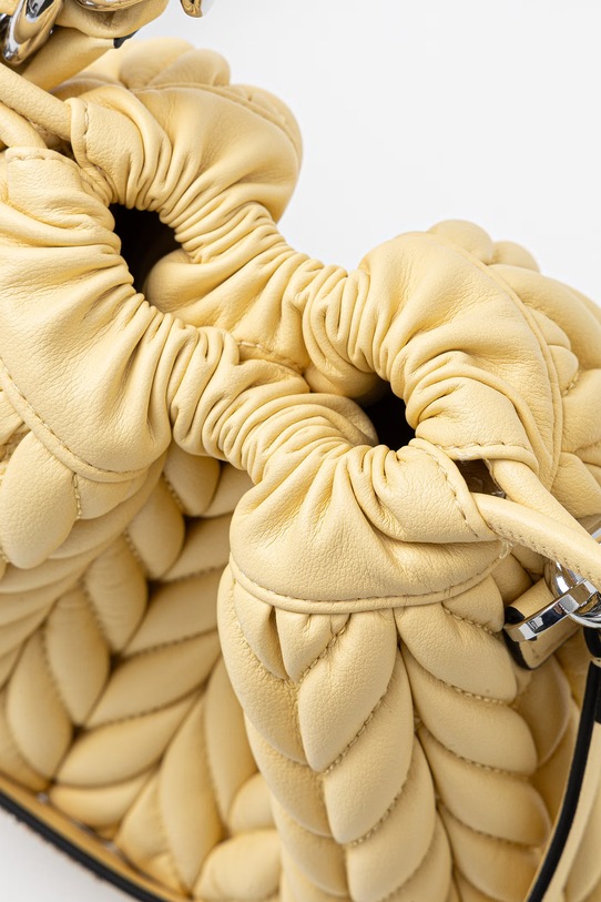 Karl Lagerfeld сумочка жіноча зі штучної шкіри K/WEAVE B2W30035 жовтий