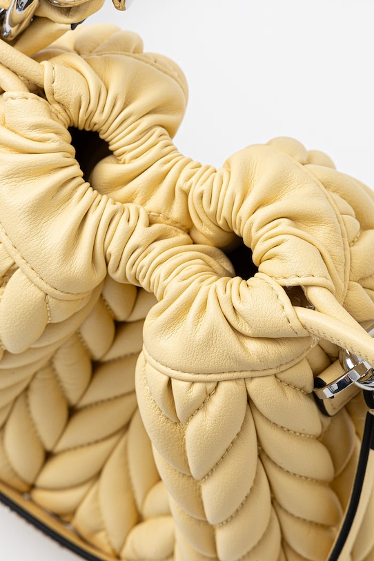 Karl Lagerfeld torebka damska z imitacji skóry K/WEAVE B2W30035 żółty