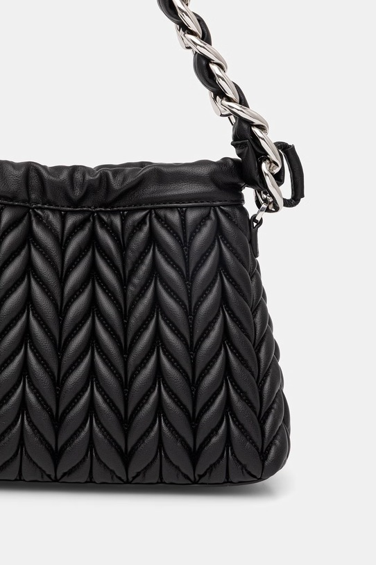 Akcesoria Karl Lagerfeld torebka damska z imitacji skóry K/WEAVE B2W30035 czarny