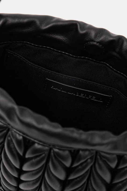 Karl Lagerfeld torebka damska z imitacji skóry K/WEAVE B2W30035 czarny